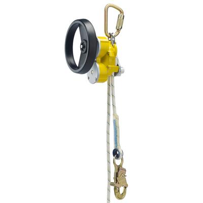 3M DBI-SALA Rollgliss R550 Rescue and Descent Device Kit with Rescue Wheel - 3/8 in Nylon Kernmantle Rope - 500 ft - 3327500