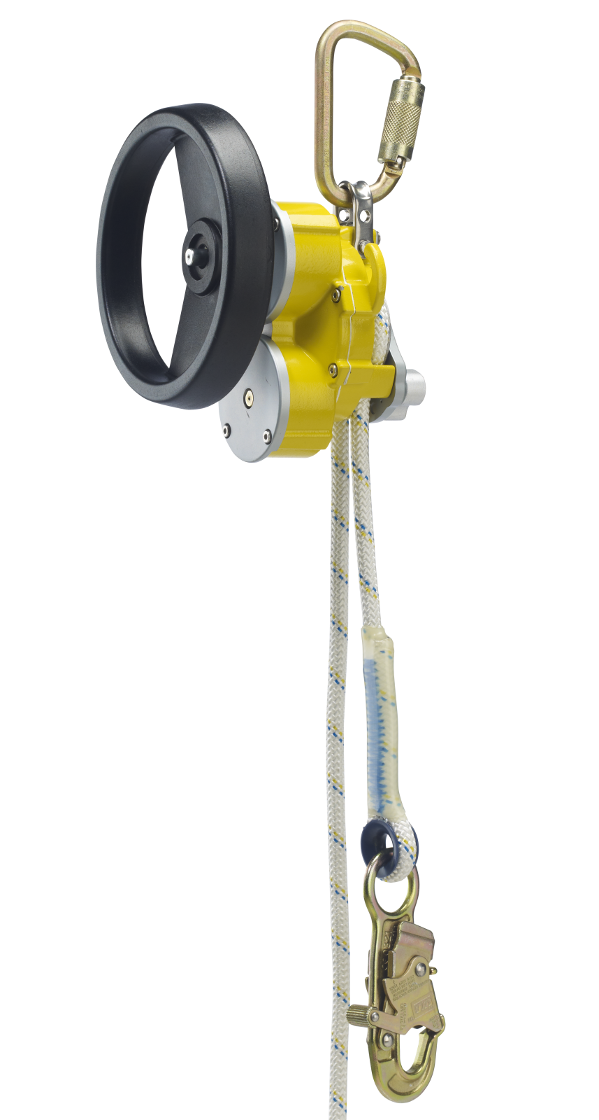 3M DBI-SALA Rollgliss R550 Rescue and Descent Device Kit with Rescue Wheel - 3/8 in Nylon Kernmantle Rope - 500 ft - 3327500