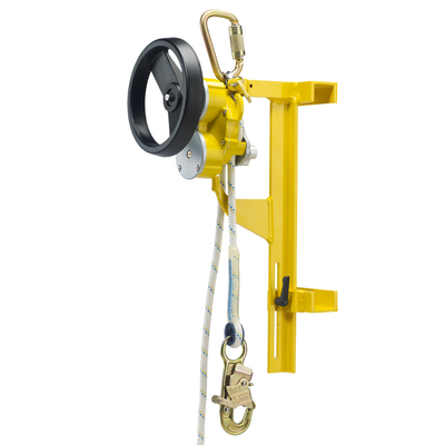 3M DBI-SALA Rollgliss R550 Rescue and Descent Device Kit with Rescue Wheel - 3/8 in Nylon Kernmantle Rope - 500 ft - 3327500