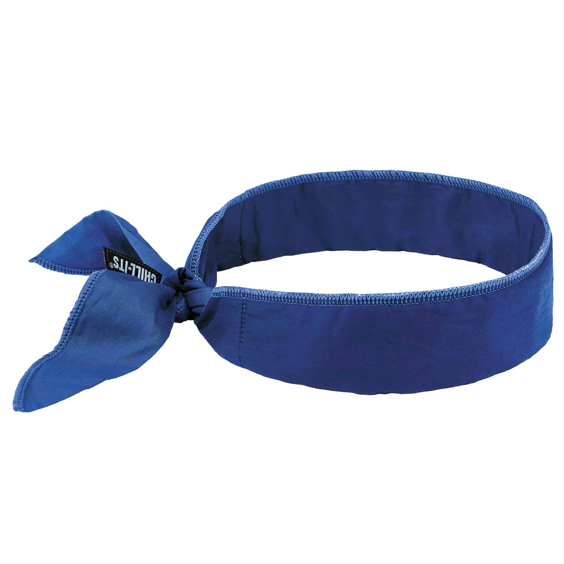 Ergodyne Chill-Its 6702 Cooling Bandana - Polymer Embedded Batting Material, Tie Closure