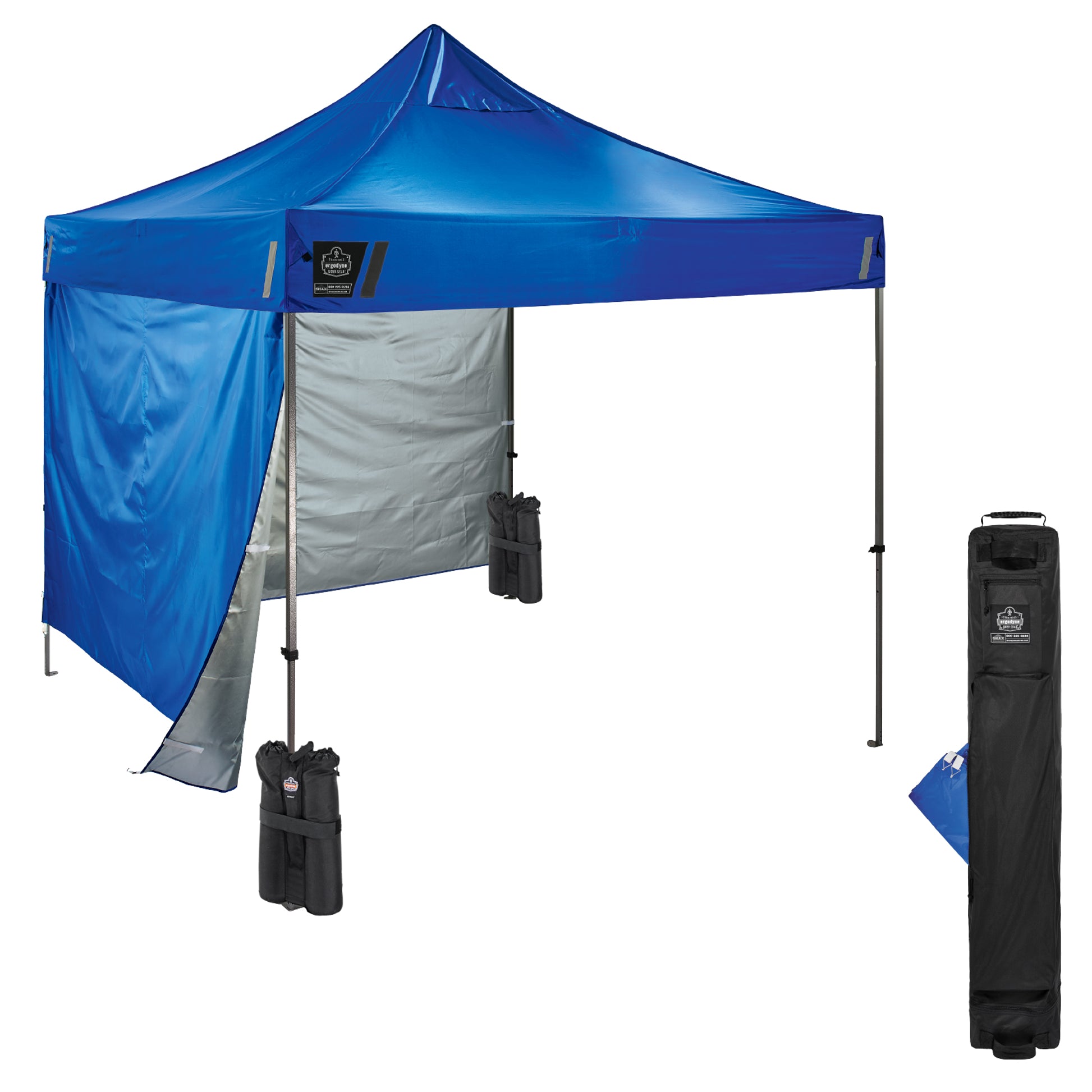 Ergodyne SHAX 6051 Heavy-Duty Pop-Up Tent Kit - 10ft x 10ft