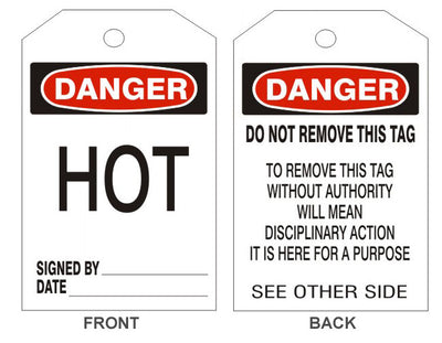 DANGER HOT TAGS - BACK 2