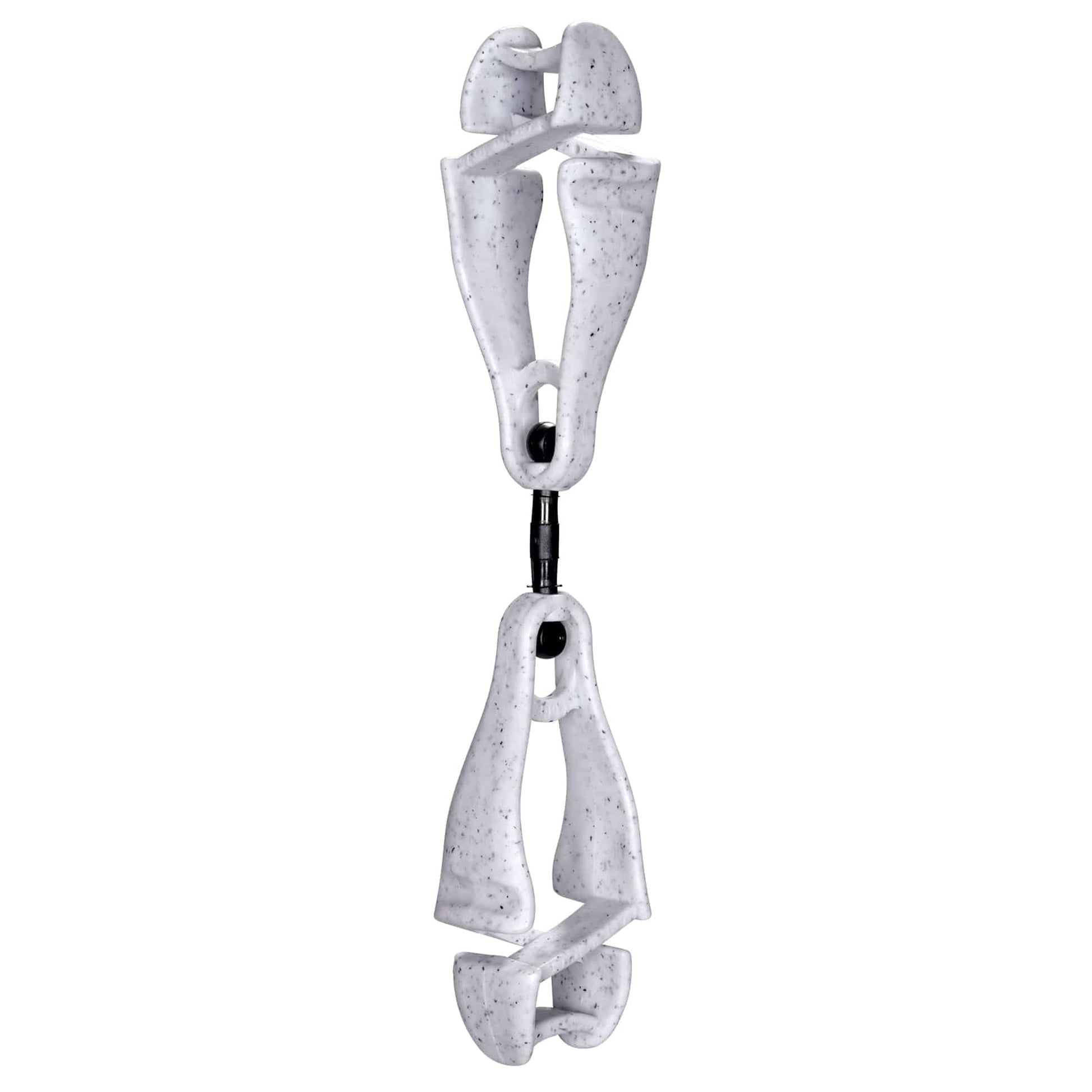 Ergodyne Squids 3420 Swiveling Glove Clip Holder with Dual Clips - Single