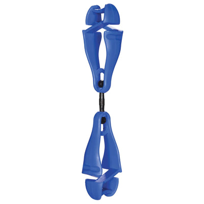 Ergodyne Squids 3420 Swiveling Glove Clip Holder with Dual Clips - Single