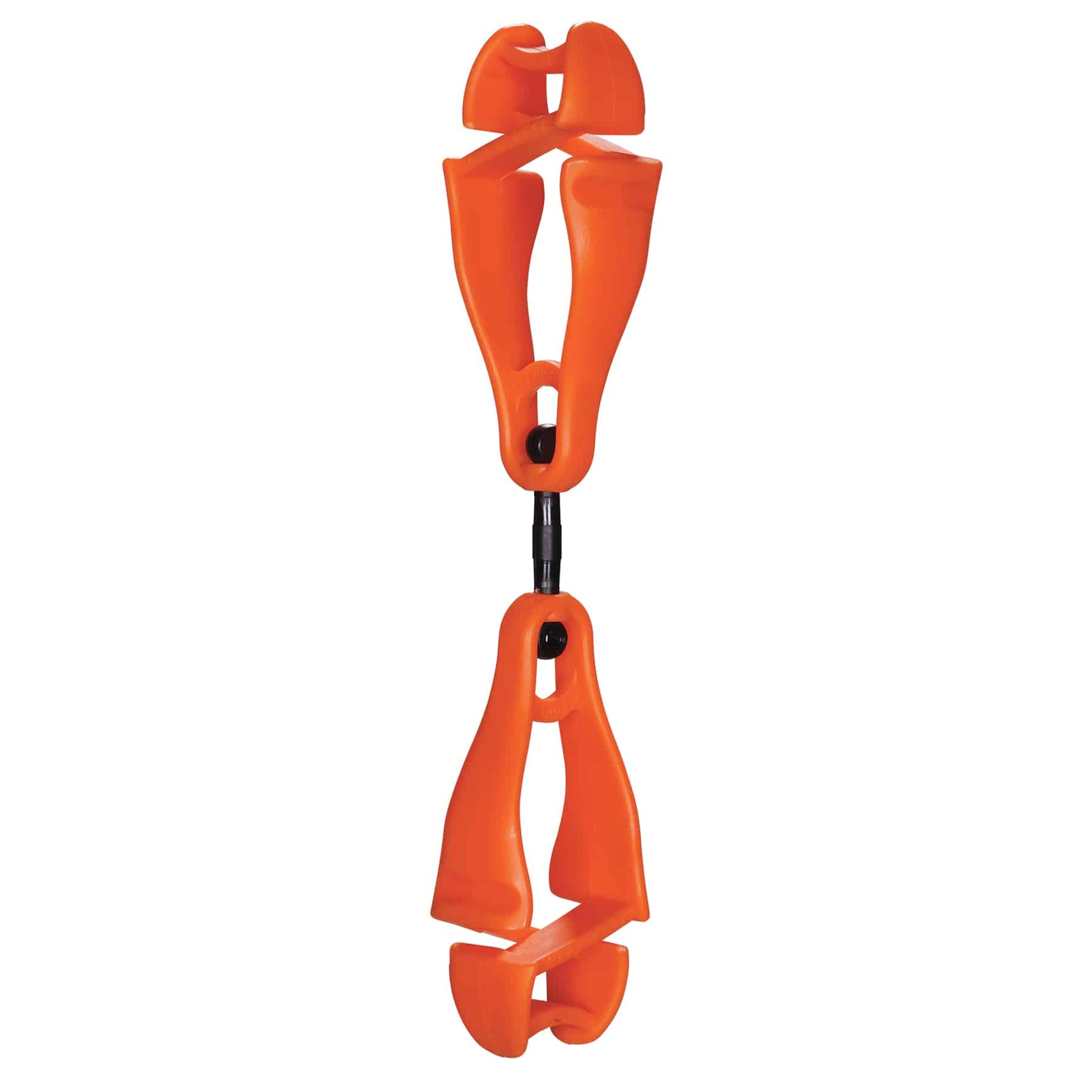 Ergodyne Squids 3420 Swiveling Glove Clip Holder with Dual Clips - Single