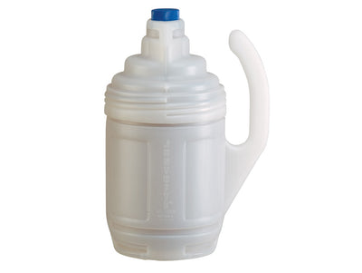 Justrite Bottle Jacket For 1-Gallon Glass Chemical Bottles In Laboratory Use - Translucent Polyethylene - 12009