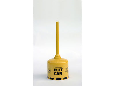 Justrite Original Butt Can - 5 Gallon - Yellow - 1200YELLOW