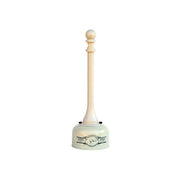 Eagle Metal and Poly Butt Can - 2 Gallon - Beige - 1202BEI