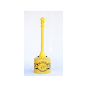 Eagle Metal and Poly Butt Can - 5 Gallon - Yellow - 1205
