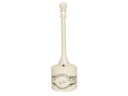 Eagle Metal and Poly Butt Can - 5 Gallon - Beige - 1205BEI