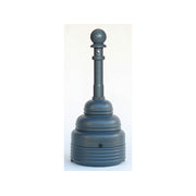 Eagle SafeSmoker Cigarette Receptacle - 4 Gallon - Gray - 1208GRAY