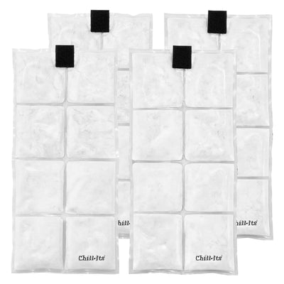Ergodyne Chill-Its 6250 Rechargeable Phase Change Ice Packs for Lightweight Cooling Vest (4-Pack)