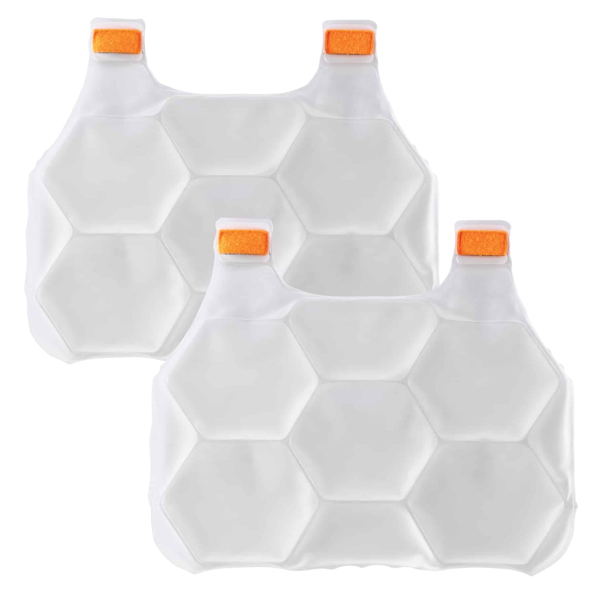 Ergodyne Chill-Its 6220 Rechargeable Phase Change Ice Packs for Cooling Vest - Clear