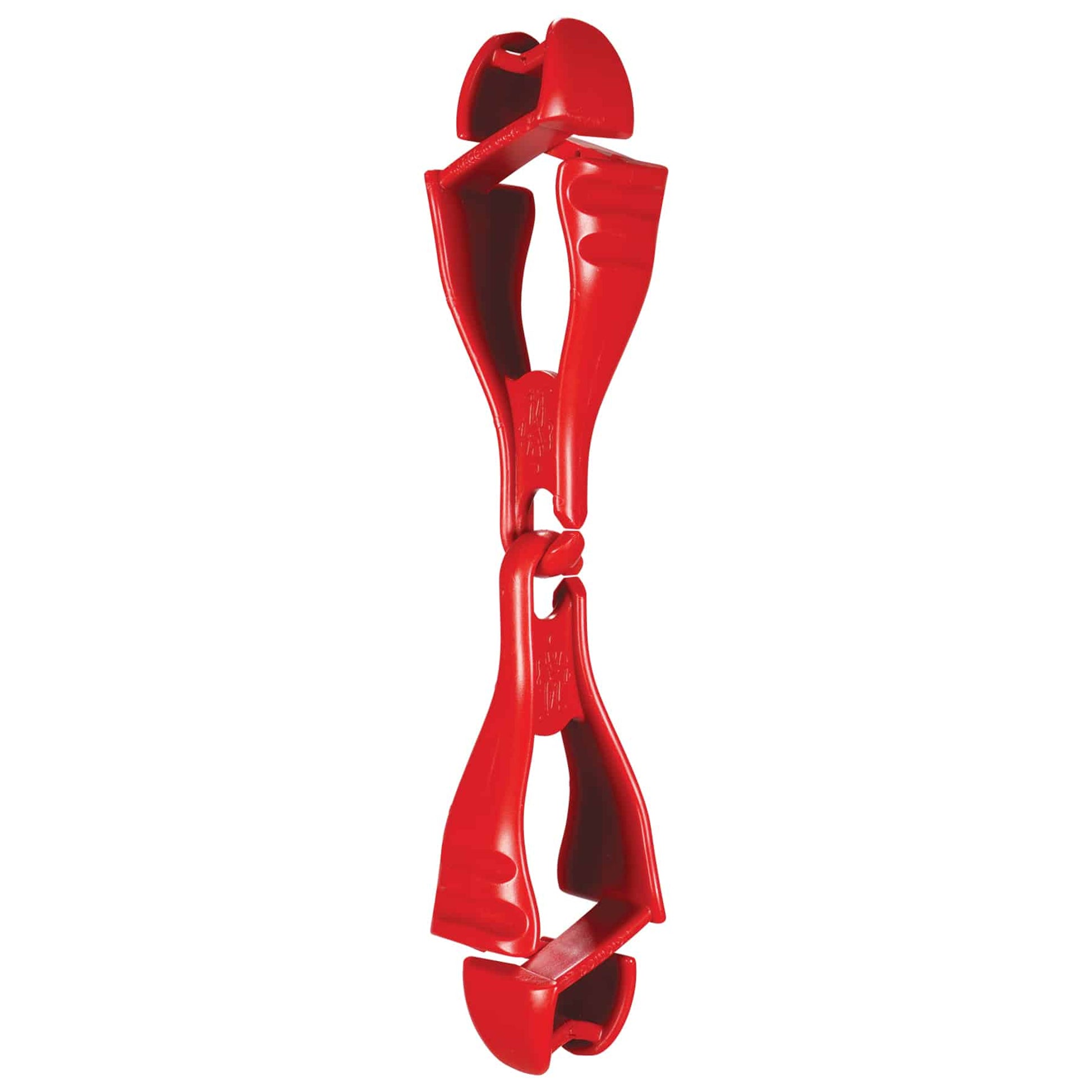Ergodyne Squids 3400 Glove Clip Holder with Dual Clips - Black - Single