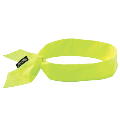 Ergodyne Chill-Its 6700 Evaporative Cooling Bandana Headband - Polymers, Tie Closure