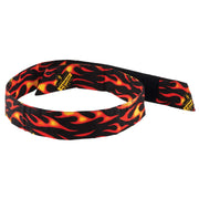 Ergodyne Chill-Its 6705 Evaporative Cooling Bandana Headband - Polymers, Hook & Loop