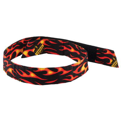 Ergodyne Chill-Its 6705 Evaporative Cooling Bandana Headband - Polymers, Hook & Loop