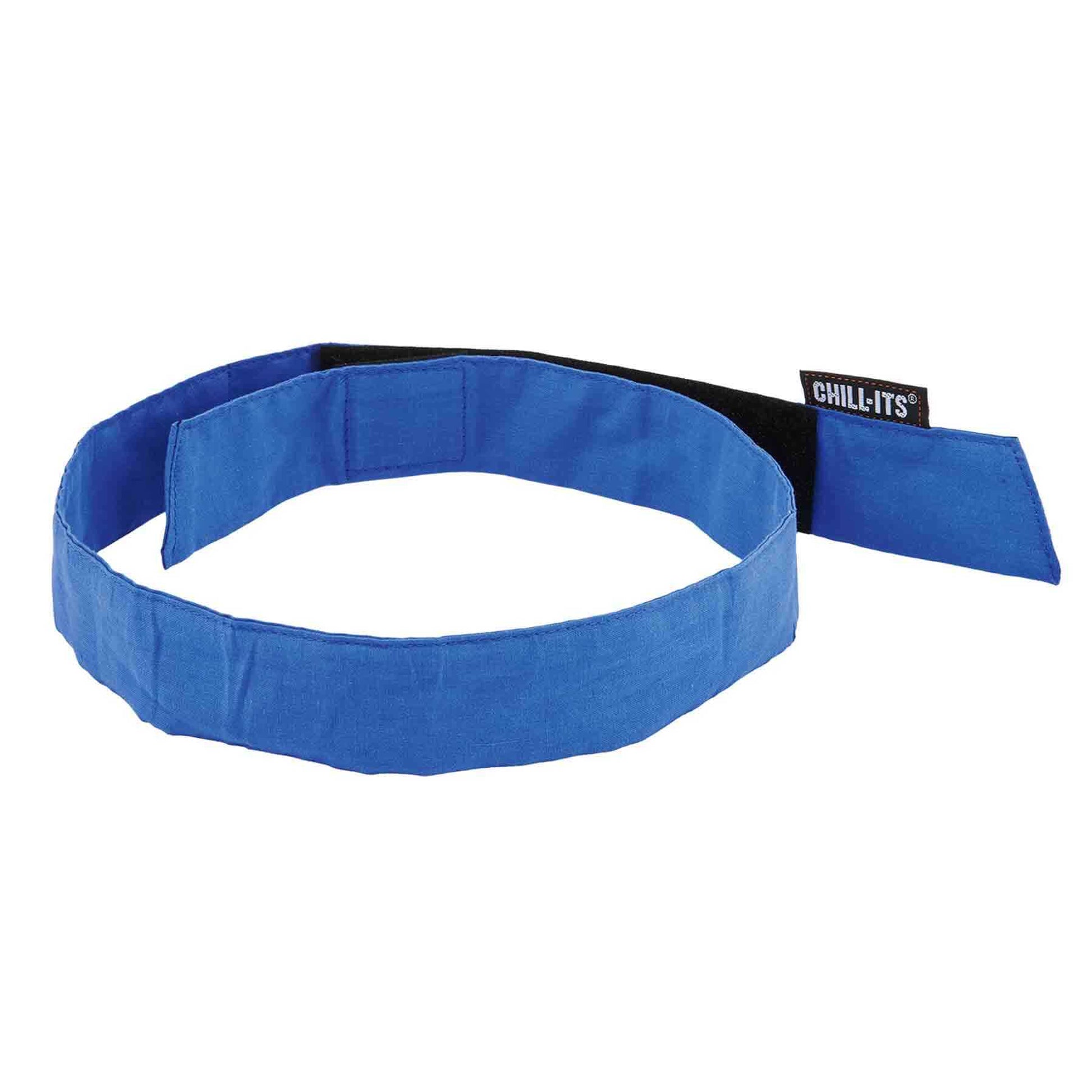 Ergodyne Chill-Its 6705 Evaporative Cooling Bandana Headband - Polymers, Hook & Loop