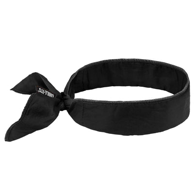 Ergodyne Chill-Its 6702 Cooling Bandana - Polymer Embedded Batting Material, Tie Closure