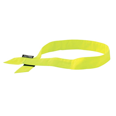 Ergodyne Chill-Its 6705 Evaporative Cooling Bandana Headband - Polymers, Hook & Loop