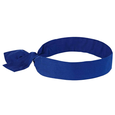 Ergodyne Chill-Its 6700 Evaporative Cooling Bandana Headband - Polymers, Tie Closure