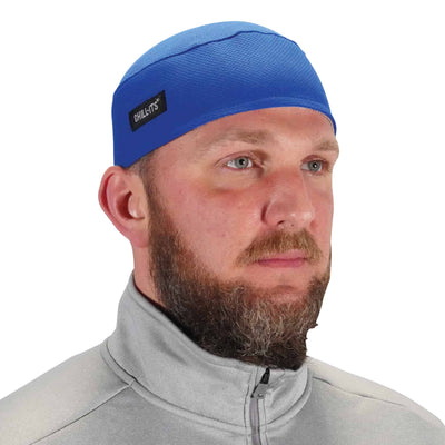 Ergodyne Chill-Its 6630 High-Performance Skull Cap - Terry Cloth Sweatband