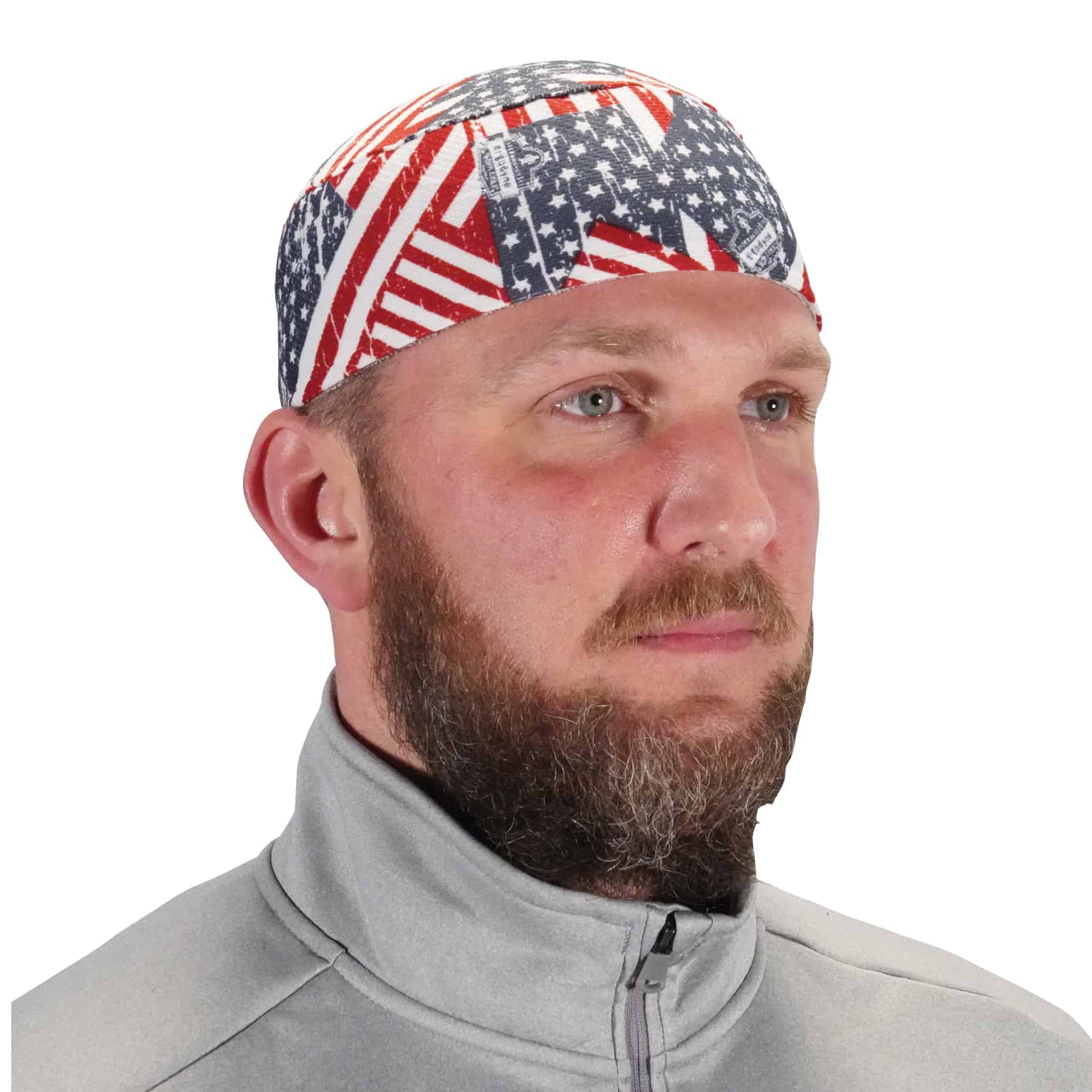 Ergodyne Chill-Its 6630 High-Performance Skull Cap - Terry Cloth Sweatband