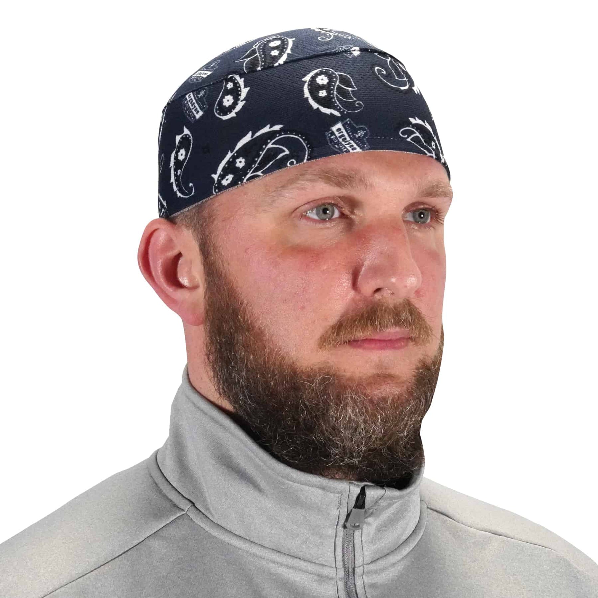 Ergodyne Chill-Its 6630 High-Performance Skull Cap - Terry Cloth Sweatband