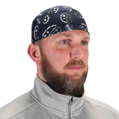 Ergodyne Chill-Its 6630 High-Performance Skull Cap - Terry Cloth Sweatband