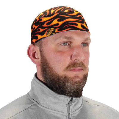 Ergodyne Chill-Its 6630 High-Performance Skull Cap - Terry Cloth Sweatband