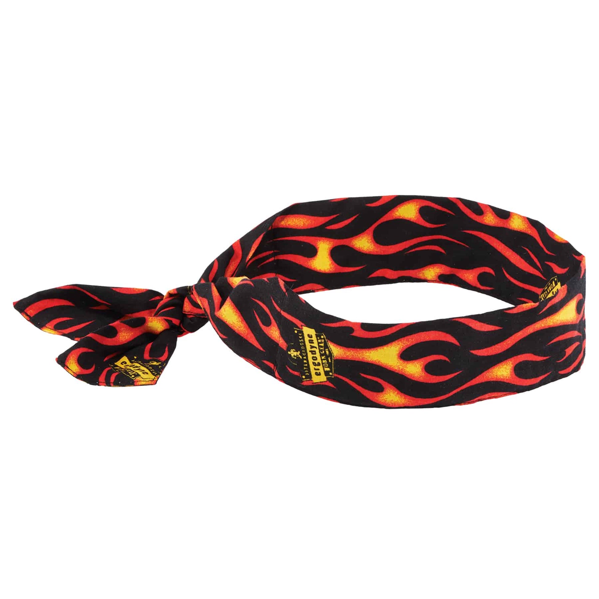 Ergodyne Chill-Its 6700 Evaporative Cooling Bandana Headband - Polymers, Tie Closure
