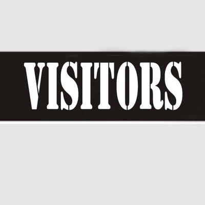 VISITORS LARGE STENCIL