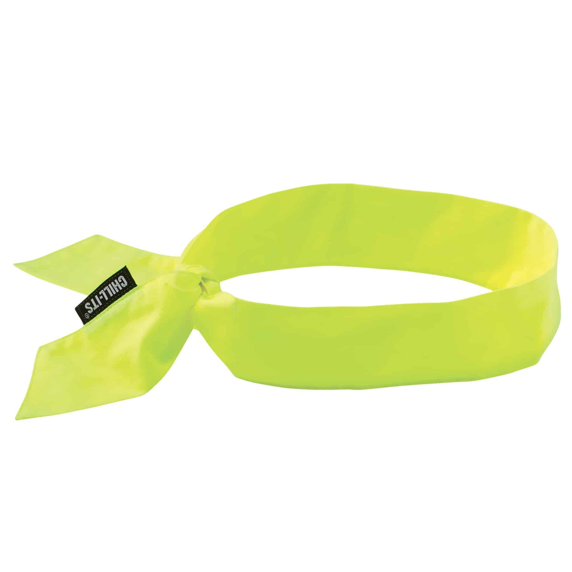 Ergodyne Chill-Its 6700 Evaporative Cooling Bandana Headband - Polymers, Tie Closure