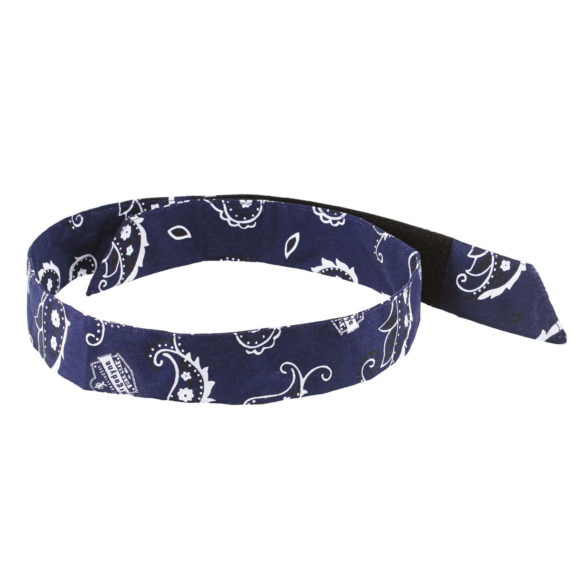 Ergodyne Chill-Its 6705 Evaporative Cooling Bandana Headband - Polymers, Hook & Loop