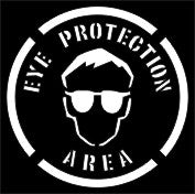 EYE PROTECTION AREA STENCIL