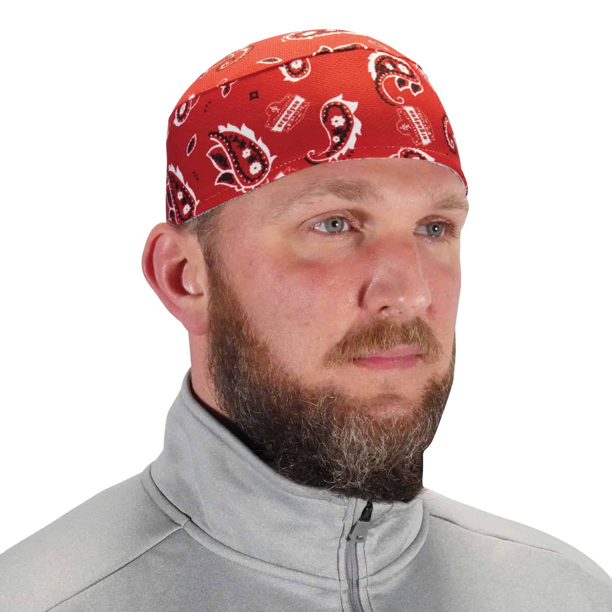Ergodyne Chill-Its 6630 High-Performance Skull Cap - Terry Cloth Sweatband