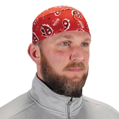 Ergodyne Chill-Its 6630 High-Performance Skull Cap - Terry Cloth Sweatband