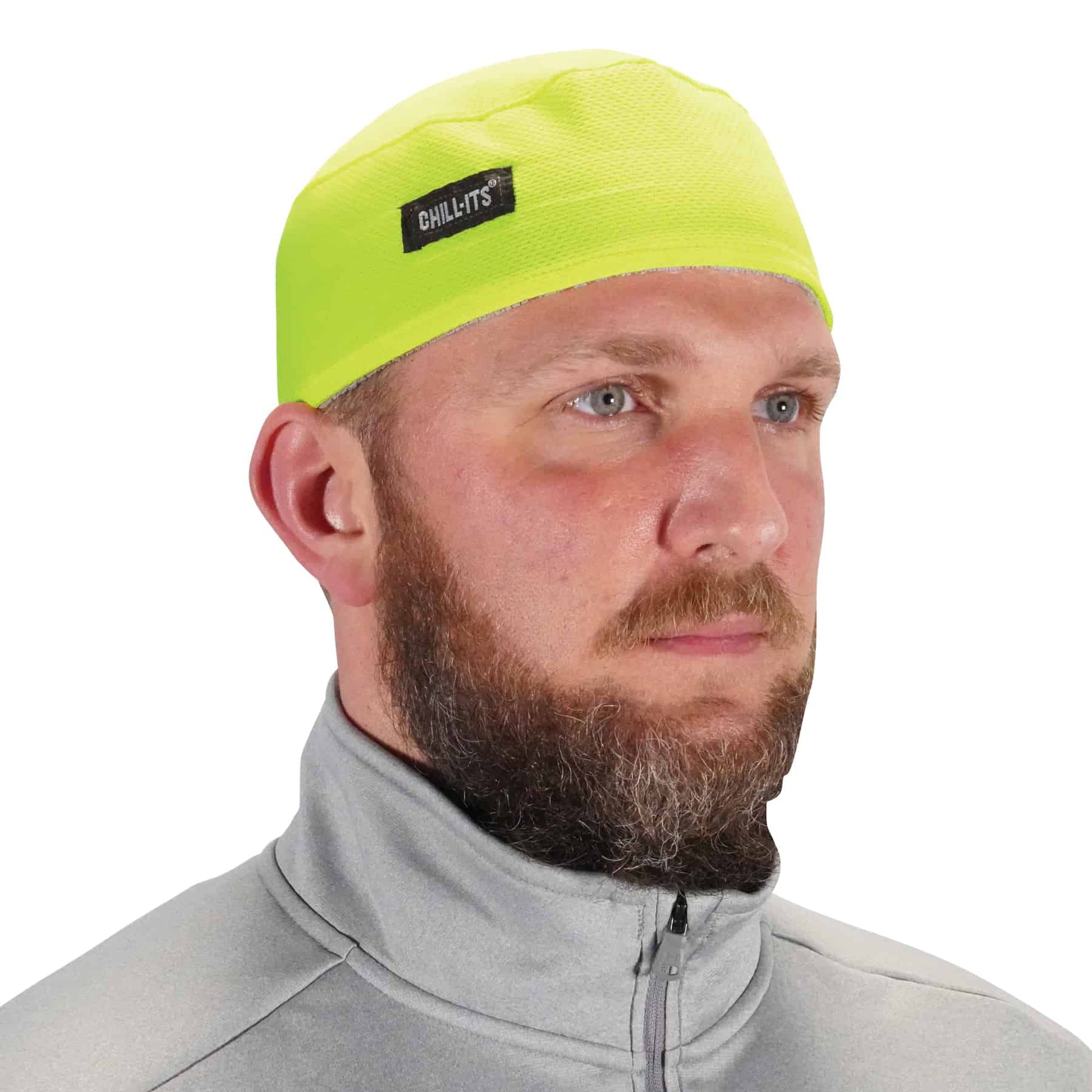 Ergodyne Chill-Its 6630 High-Performance Skull Cap - Terry Cloth Sweatband