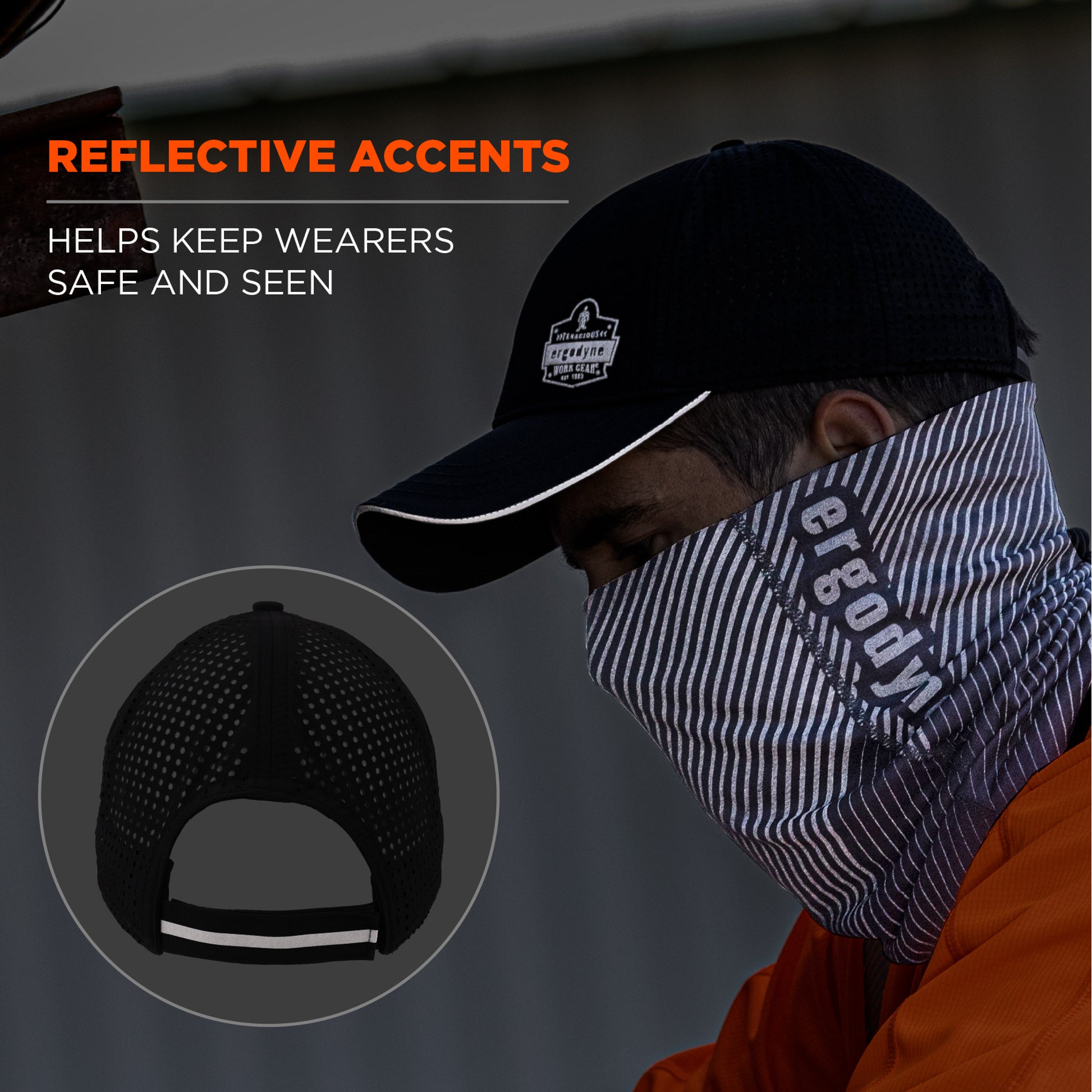 Ergodyne Chill-Its 8937 Performance Cooling Baseball Hat