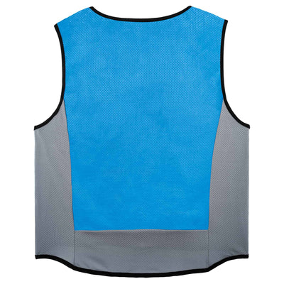 Ergodyne Chill-Its 6667 Wet Evaporative Cooling Vest - PVA, Zipper Closure