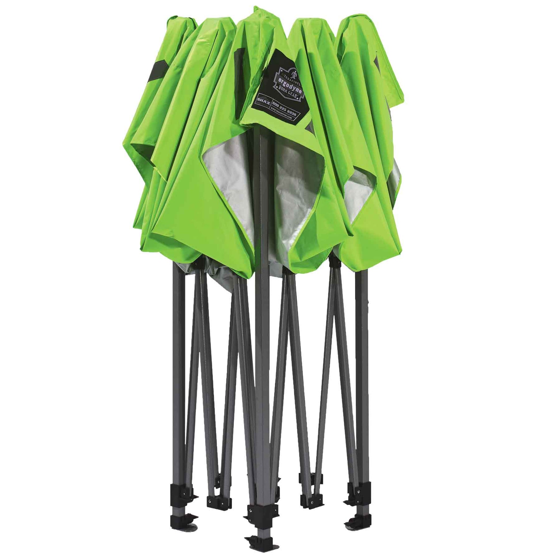 Ergodyne SHAX 6051 Heavy-Duty Pop-Up Tent Kit - 10ft x 10ft