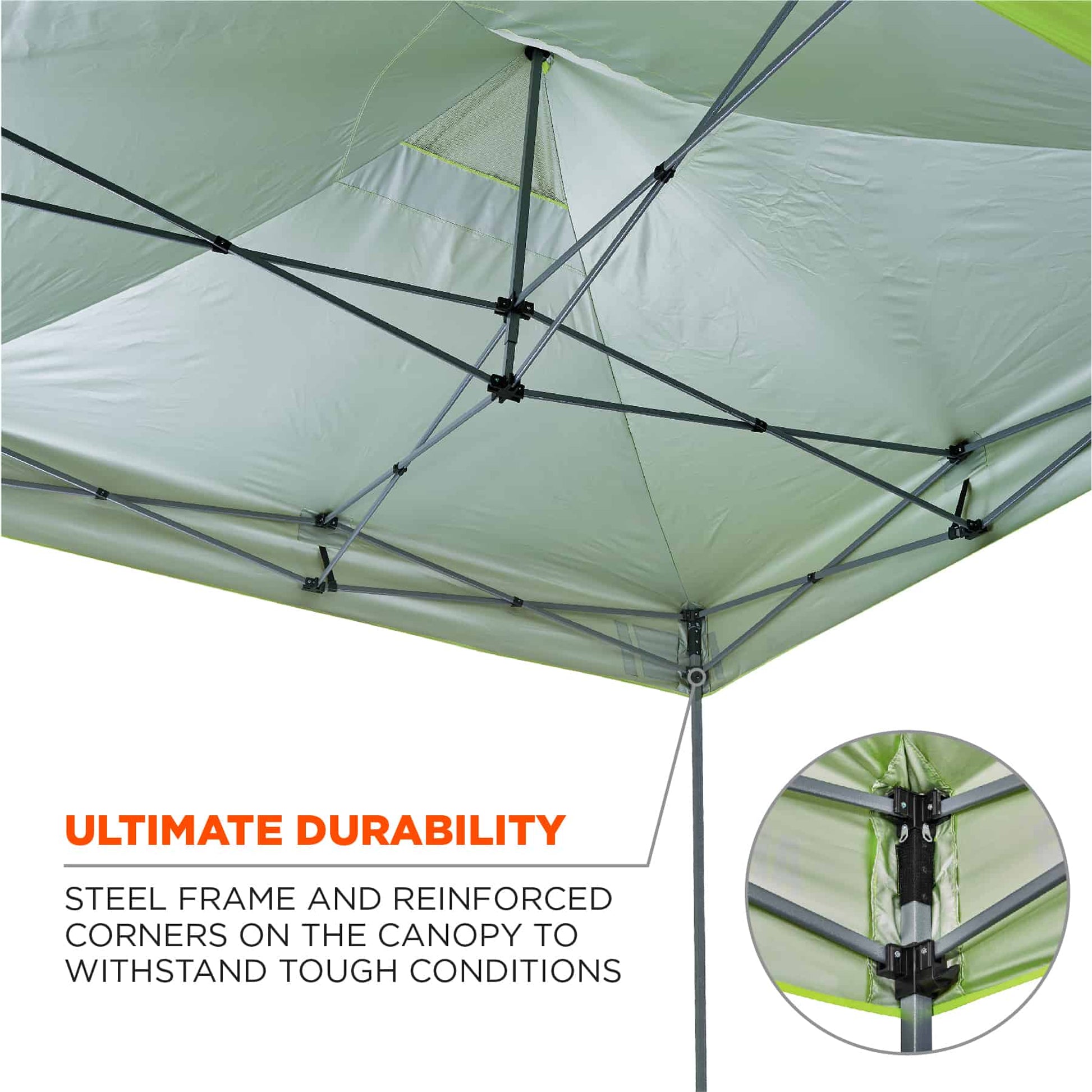 Ergodyne SHAX 6051 Heavy-Duty Pop-Up Tent Kit - 10ft x 10ft