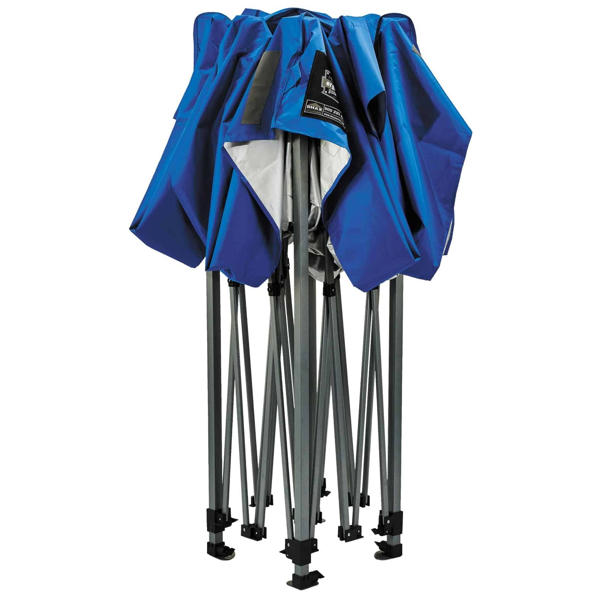 Ergodyne SHAX 6052 Heavy-Duty Pop-Up Tent Kit + Mesh Windows - 10ft x 10ft