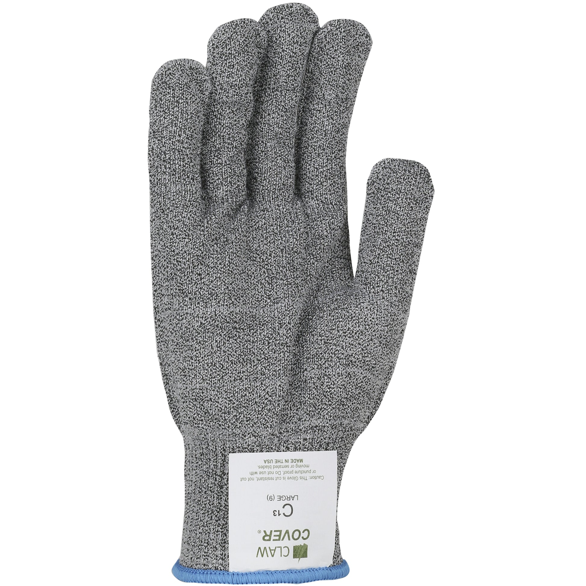 Claw Cover Seamless Knit HPPE / Stainless Steel Blended Glove - Light Weight - Gray - 204/EA - 13-131