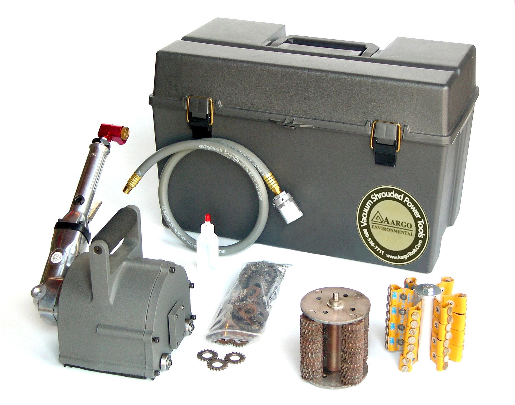Aargo Pneumatic 4 inch Rotopeen Kit with C flaps - 904045