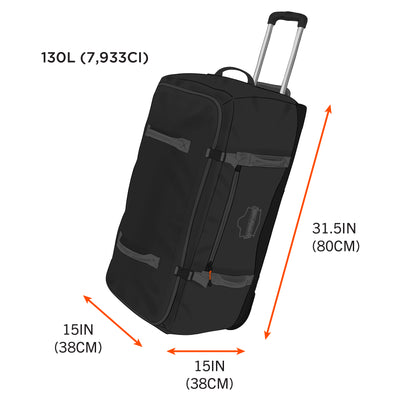 Ergodyne Arsenal 5032 Water-Resistant Wheeled Duffel Bag