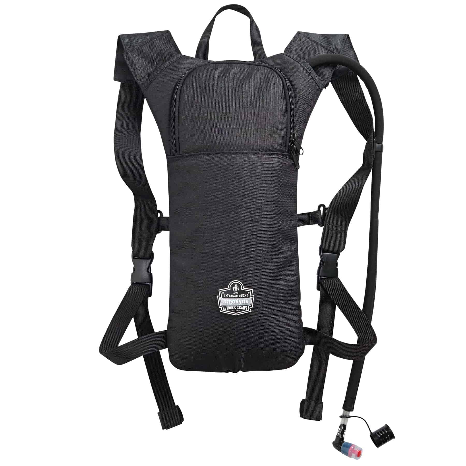 Ergodyne Chill-Its 5155 Low-Profile Hydration Pack - 2 Liter Bladder - Black