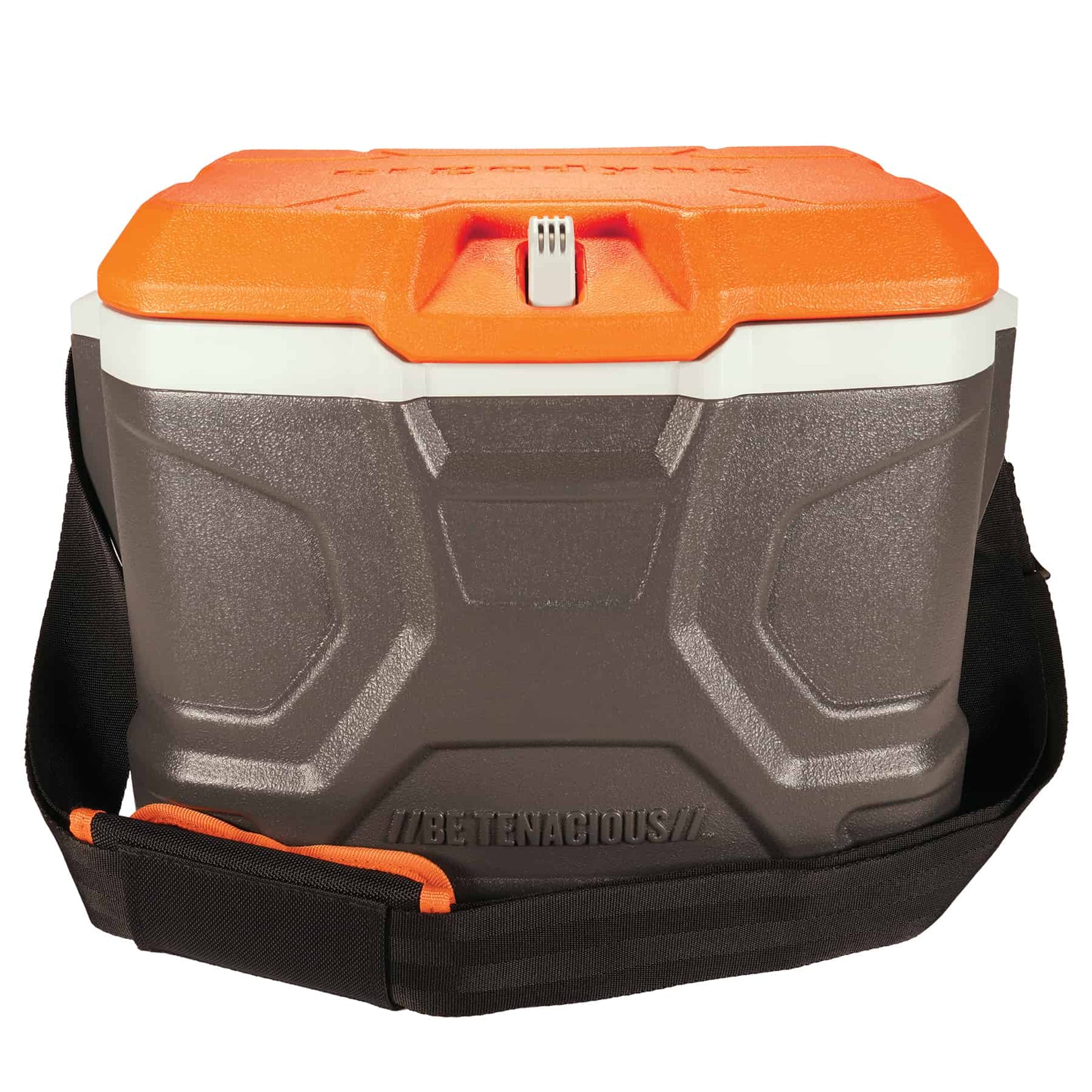 Ergodyne Chill-Its 5170 Industrial Hard Sided Cooler - 17 Quart - Orange and Gray - Pallet of 30