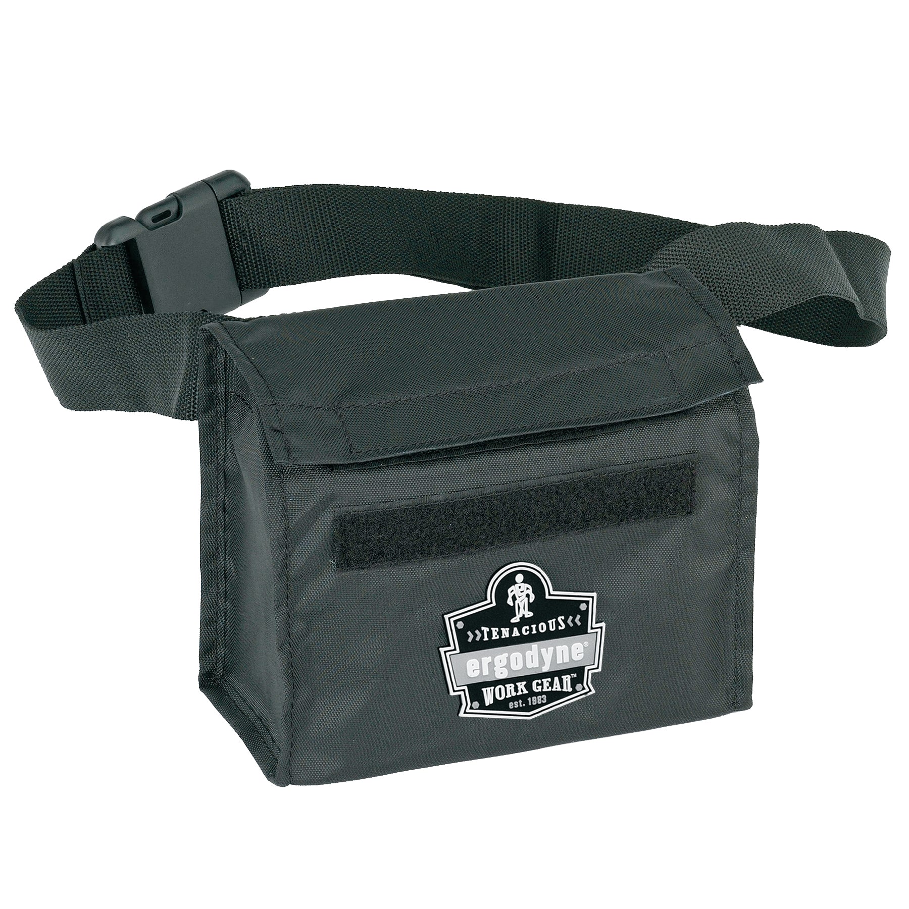 Ergodyne Arsenal 5180 Half Face Respirator Bag - Waist Strap, Hook + Loop Flap Closure