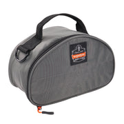 Ergodyne Arsenal 5187 Half Face Respirator Bag - Zipper Closure, Clamshell Design, Belt Loop